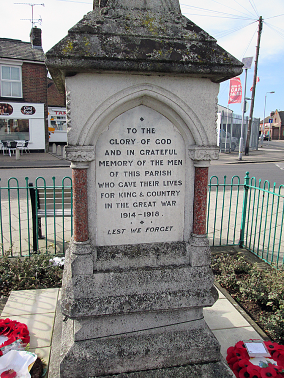 Stopsley War Memorial Great War Stories